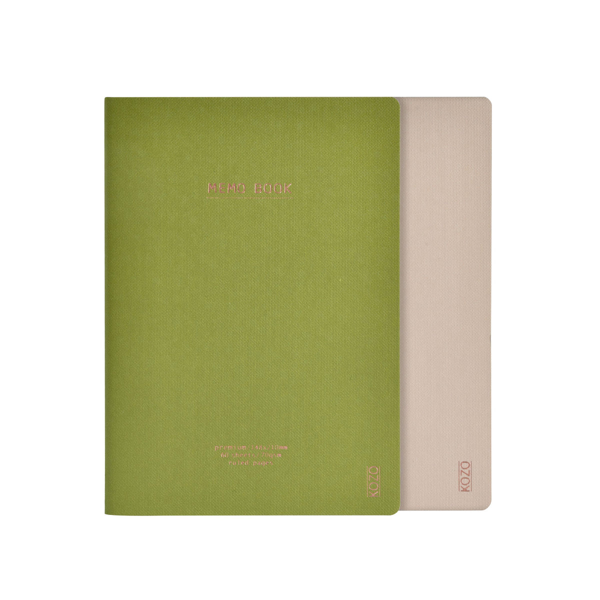Memo Book Sand Olive