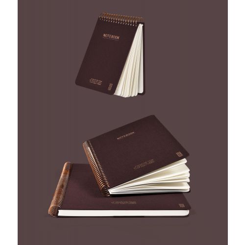KOZO A6 Premium notebook in Coffee Brown