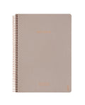 KOZO A4 Premium notebook in sand beige