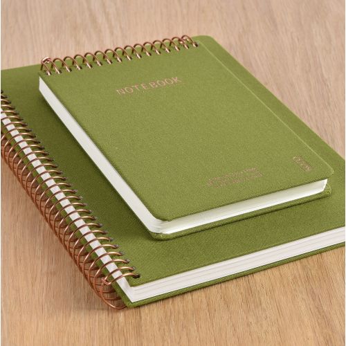 KOZO A4 Premium notebook in Olive Green