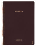 KOZO A4 Premium notebook in Coffee Brown