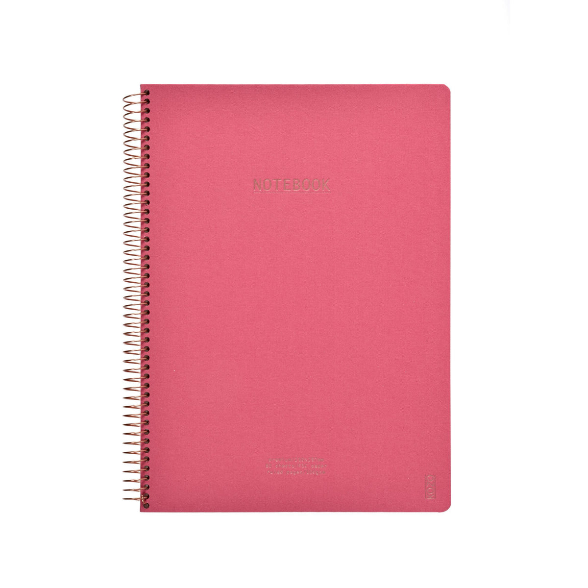 KOZO A5 Premium notebook in Guava Pink