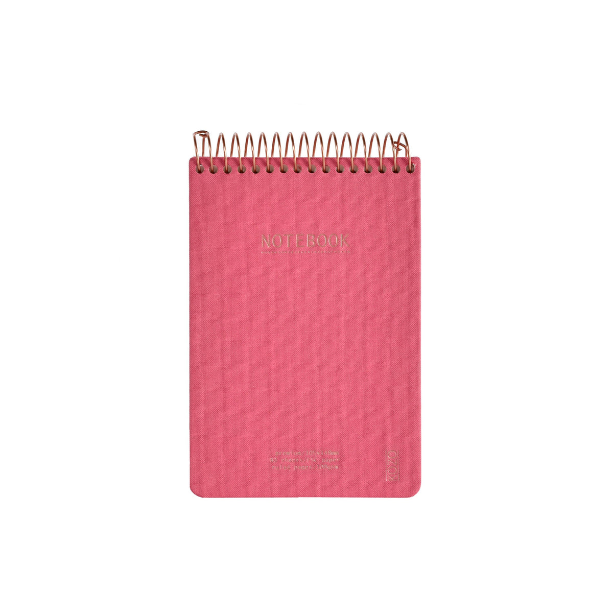 KOZO A6 Premium notebook in Guava Pink